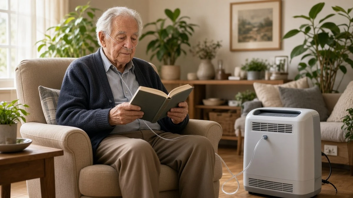 חיים עם COPD בבית והציוד שעוזר לשמור על שגרה